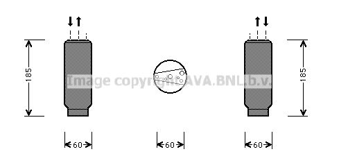 AVA QUALITY COOLING džiovintuvas, oro kondicionierius HDD101